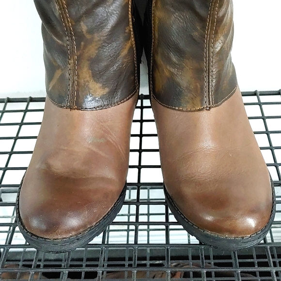 Remonte Tall Winter Boot Rustic Leather Size 6.5 Women's - Picture 9 of 16